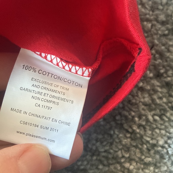 BNWT Please Mum toddler tank top. Size 2t - Picture 3 of 3